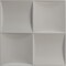 Ekena Millwork 19 5/8in. W x 19 5/8in. H Smith EnduraWall Decorative 3D Wall Panel Covers 2.67 Sq. Ft. WP20X20SMCDB - alternate 5